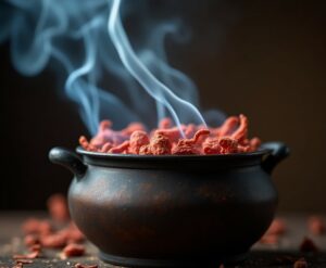 Weihrauch Räucherwerk räuchern mit dem Räucherstövchen