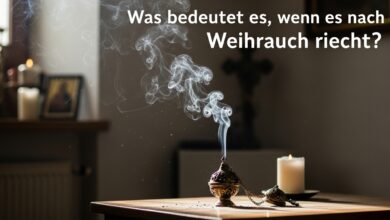 Was bedeutet es, wenn es nach Weihrauch riecht?