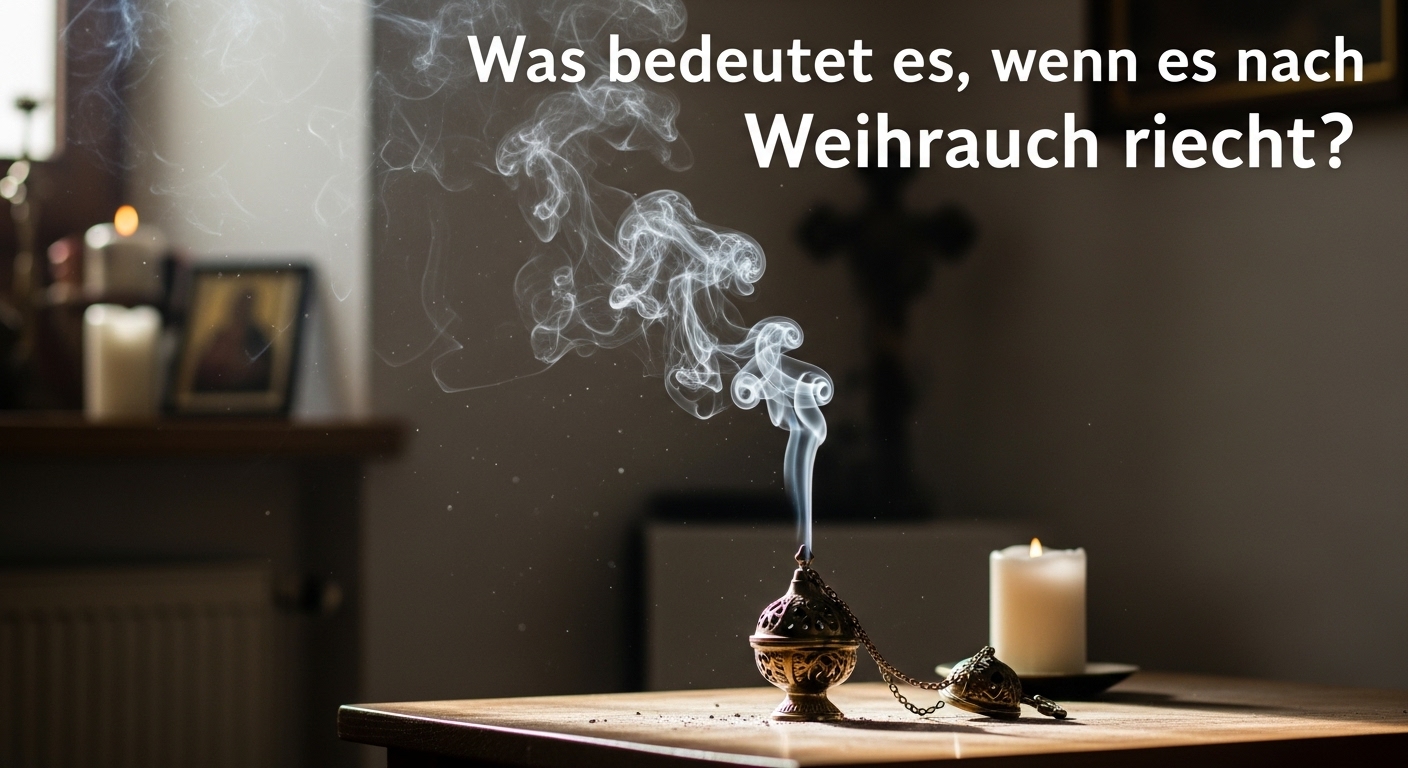 Was bedeutet es, wenn es nach Weihrauch riecht?